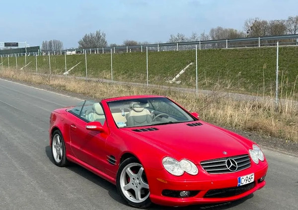 Mercedes-Benz SL cena 70900 przebieg: 140012, rok produkcji 2002 z Świebodzice małe 67